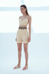 LINEN CROP TOP - Barrus London